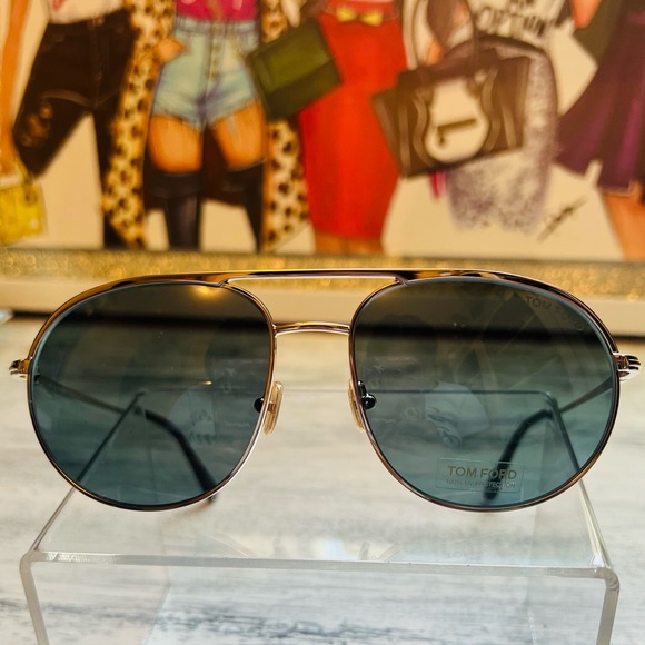 FINAL SALE🌸TOM FORD GIO AVIATOR sunglasses - Picture 2 of 16